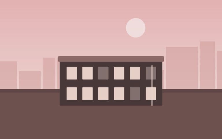 八王子市石川町の木造アパート(イメージ)